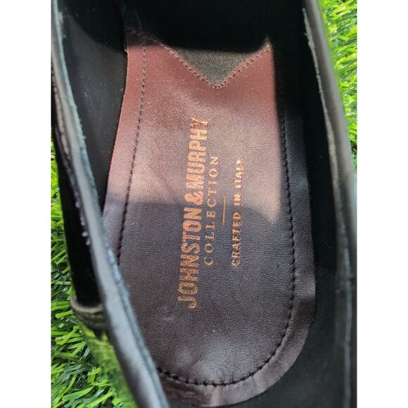Johnston & Murphy Highland Tassel Slip-On Loafer Burgundy 9.5 Size main image 12
